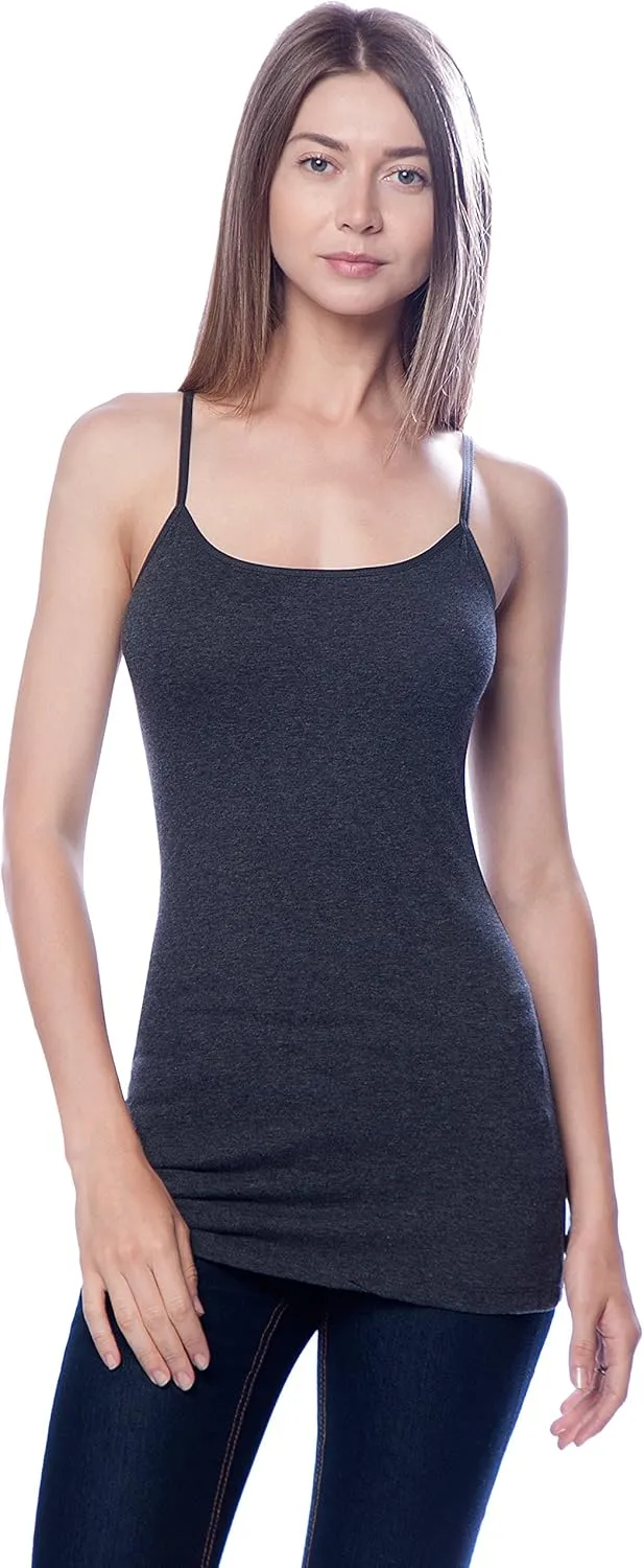 4 Pack Active Basic Women's Basic Tank Tops