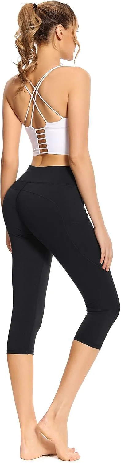 adorence Leggings for Women with Pockets (Soft, High Waist & Opaque)- Yoga Pants, Workout Leggings for Women