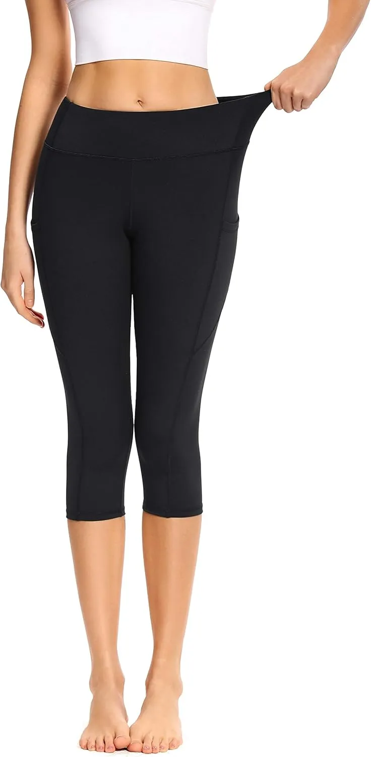 adorence Leggings for Women with Pockets (Soft, High Waist & Opaque)- Yoga Pants, Workout Leggings for Women