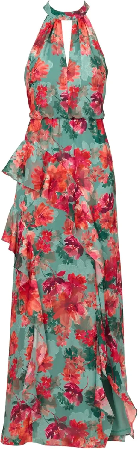 Adrianna Papell Women's Printed Mermaid Dress