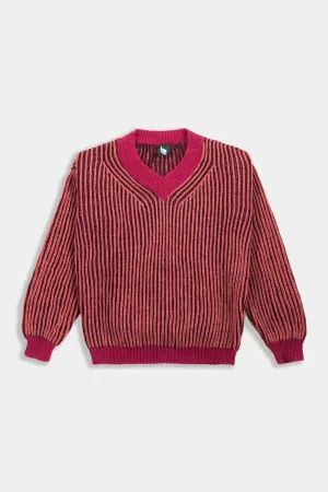 Amelie Sweater Burgundy
