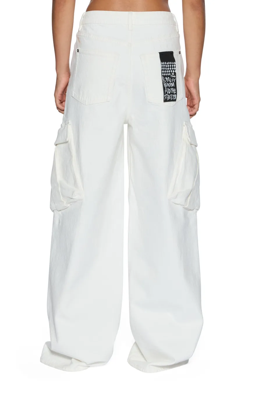 Baggy Jean Cargo Ecru