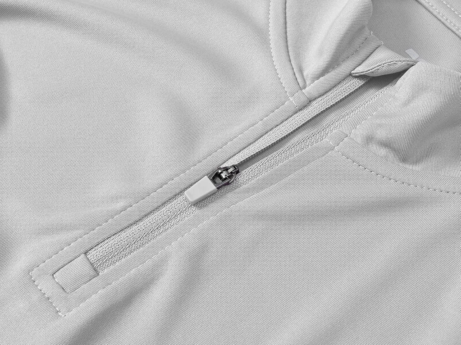 BASUDAM Women's Workout Shirts Quick Dry UPF 50  Sun Protection Long Sleeve Quarter Zip Pullover Athletic T-Shirts