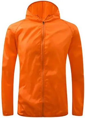 Binmer Womens Mens Sun Protection Hoodie Jacket Full Zip Long Sleeve Swim Beach Cover Up Lightweight Hiking Fishing Clothes