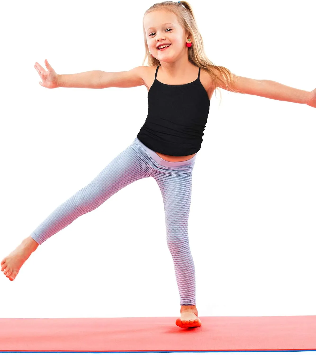 Boao 3 Pieces Girls Dance Tank Tops Racerback Camisole Undershirts Spaghetti Strap Camis Dance Clothes Tank Tops for Girls