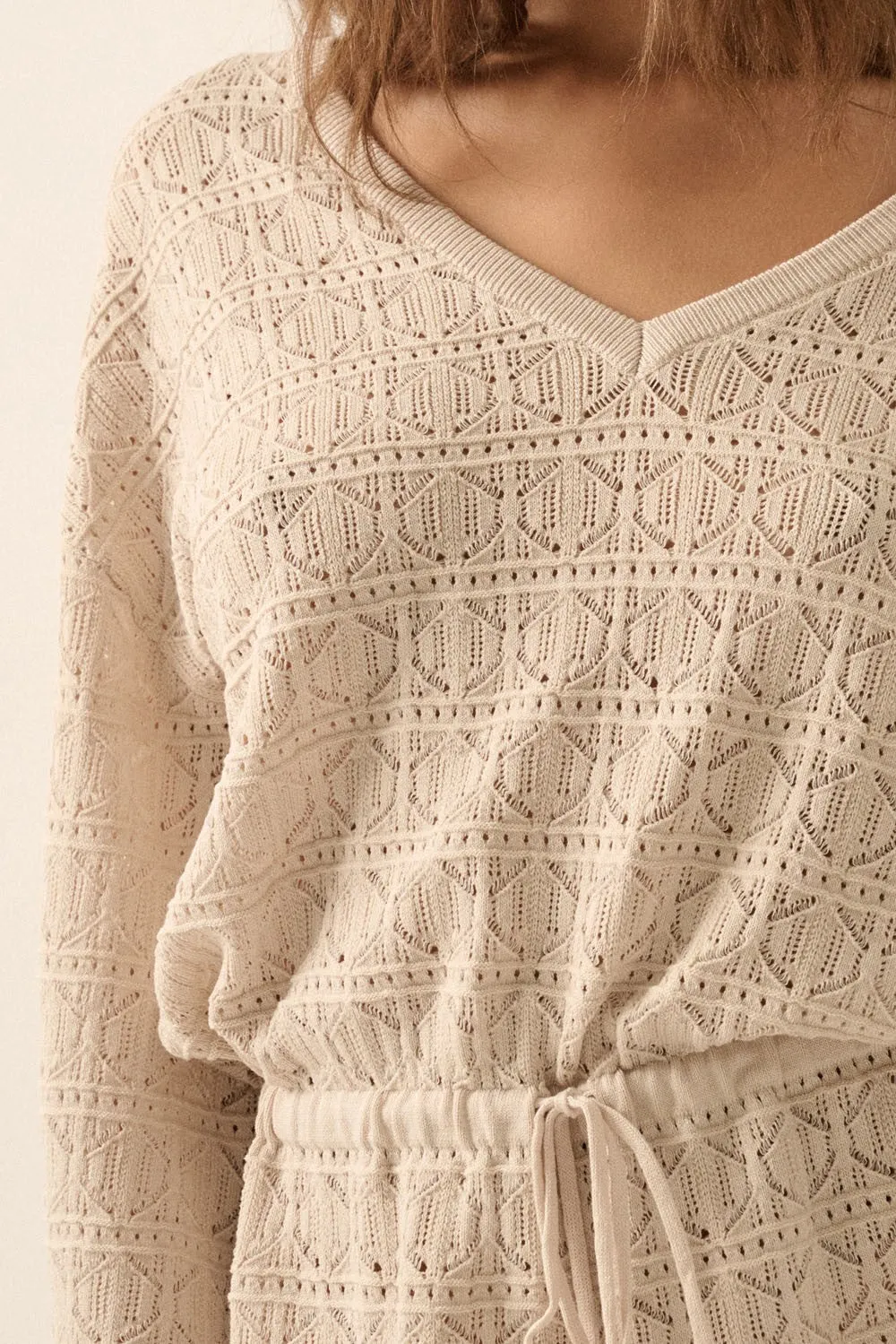 Boho Crochet Dress
