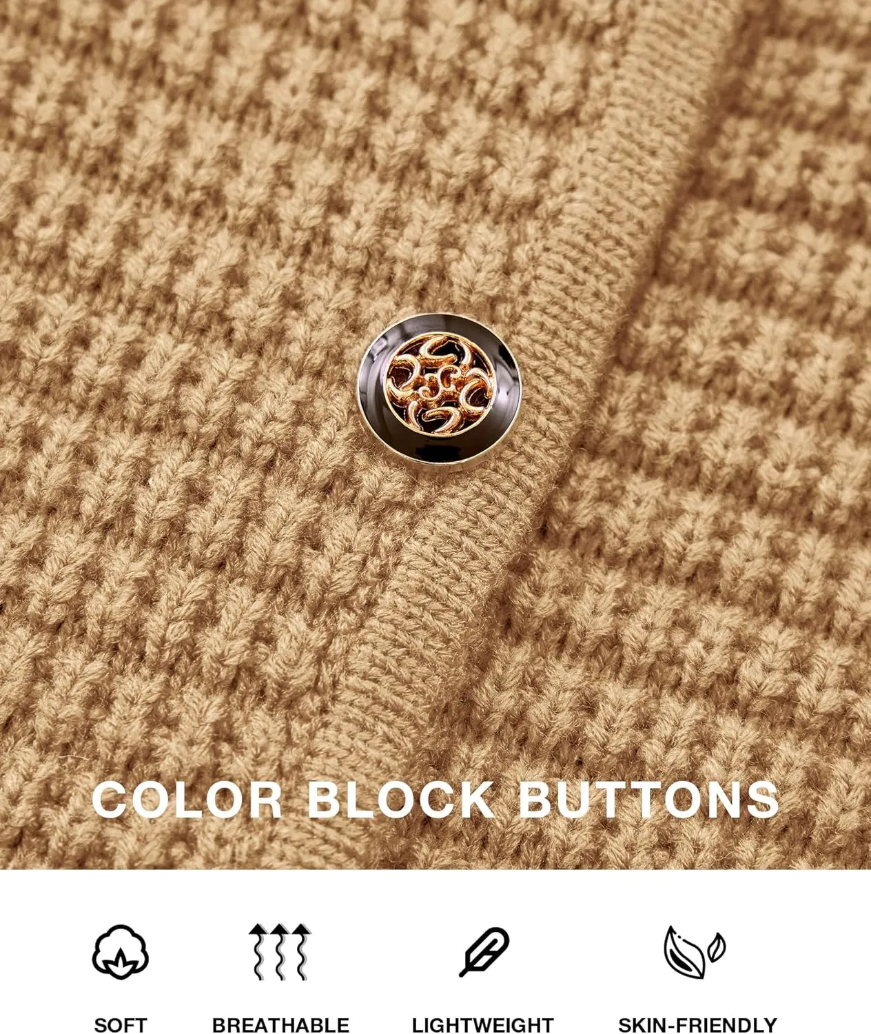 BTFBM Women Cardigan Sweaters Fall Fashion 2024 Button Down Long Sleeve Chunky Knit Open Front Tweed Jacket Outerwear