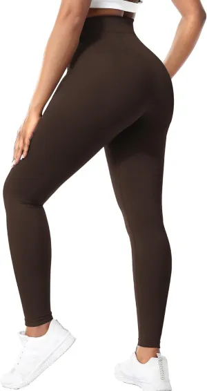 Buauty Black Cotton Leggings for Women,Womens Workout Leggings Control Tights for Women Running Pants & Plus Size