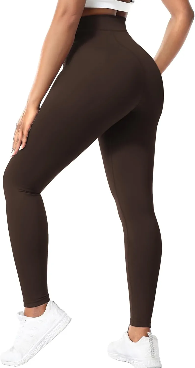 Buauty Black Cotton Leggings for Women,Womens Workout Leggings Control Tights for Women Running Pants & Plus Size