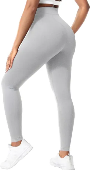 Buauty Black Cotton Leggings for Women,Womens Workout Leggings Control Tights for Women Running Pants & Plus Size