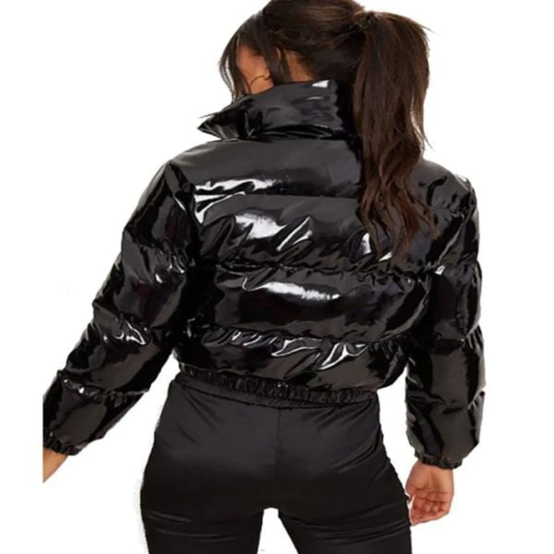 Bubble Crop Puffer Jacket Fantastic Vibrant Colours