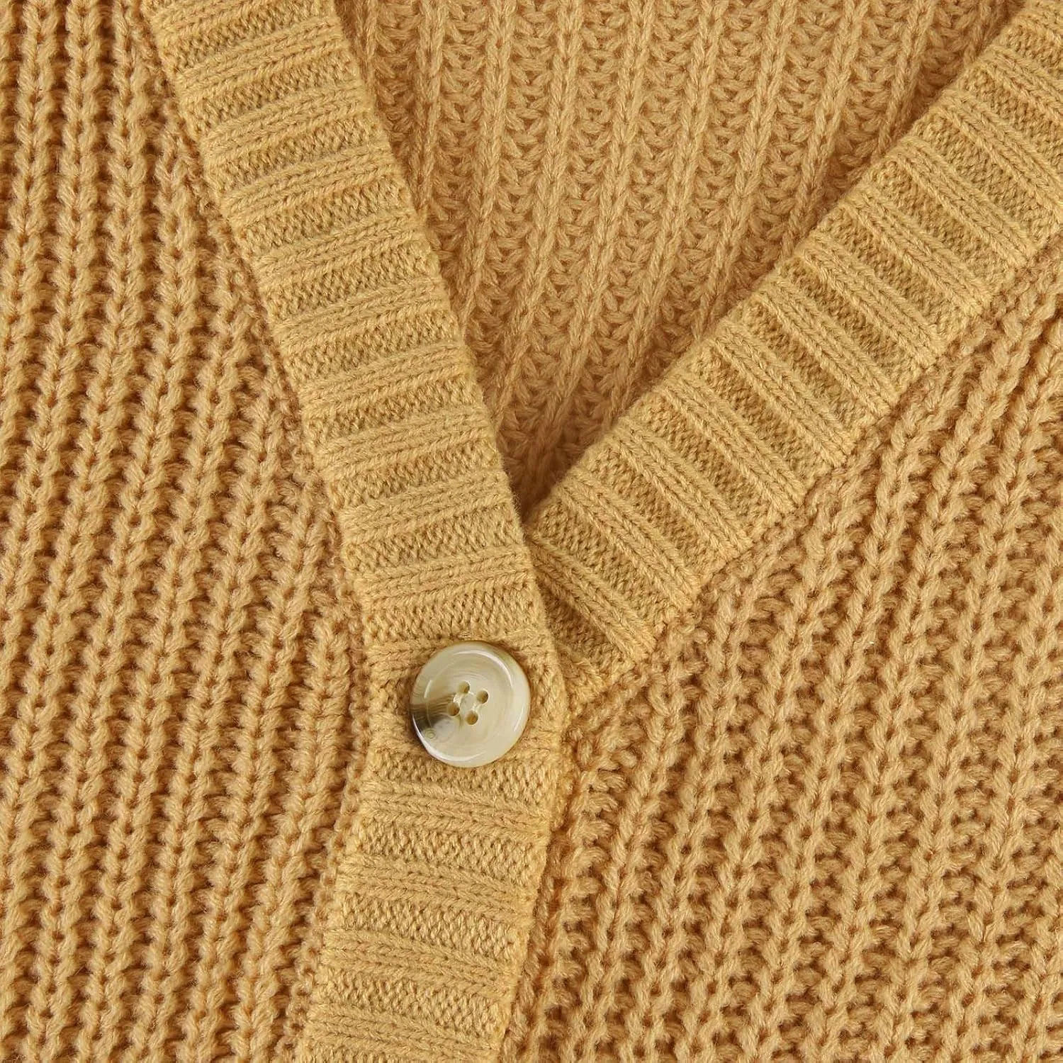 Button Up Sweaters For Woman Lightweight Cable Knit Cardigan Sweater V Neck Casual Chunky Knit Coat Fall Clothes