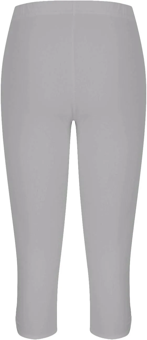 Capri Leggings for Women Tummy Control High Waisted Yoga Pants Non See Through Workout Athletic Running Leggings