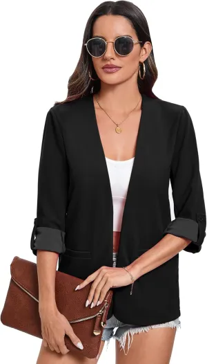 Cardigan for Women Black Cardigan for Women Women Cardigan Open Front Cropped Cardigan Cardigans for Women