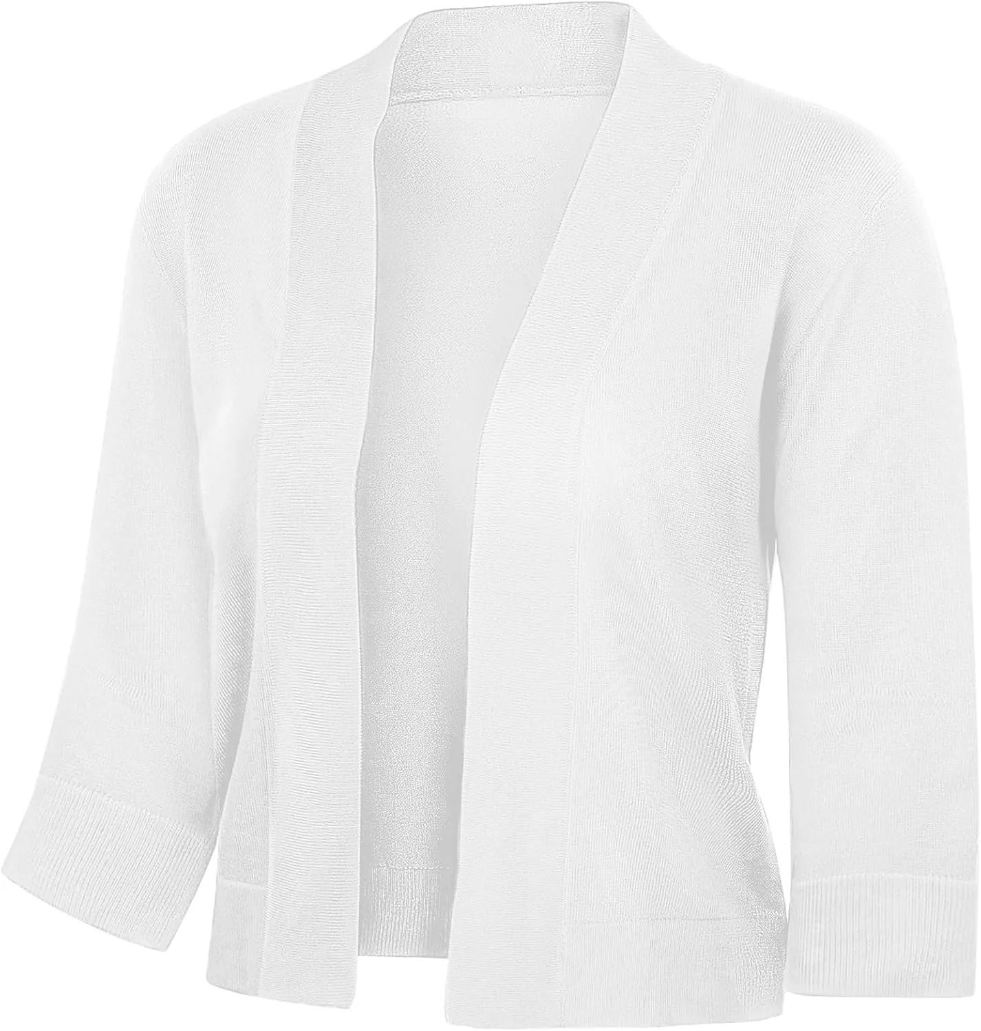 Cardigan for Women, Lightweight Cardigans Women Dressy for Summer, Short Bolero 3/4 Sleeve Cropped Shrug Sweaters Jacket