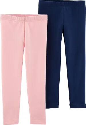 Carter's Girls' 2-Pack Leggings