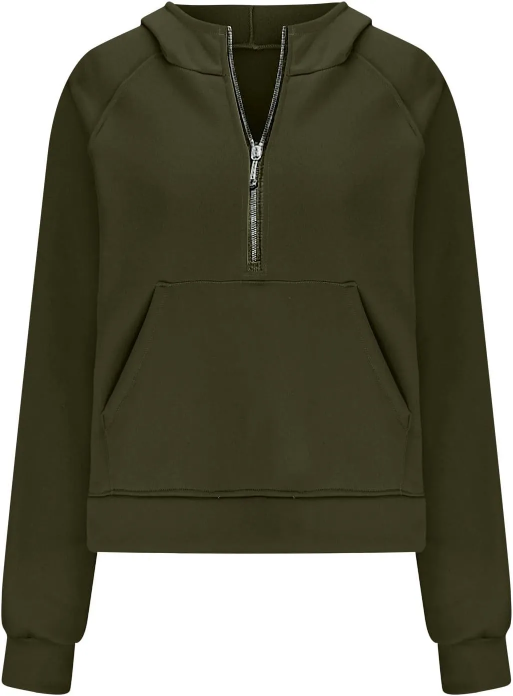 Ceboyel Oversized Sweatshirt for Women Long Sleeve Pullover Tops 1/4 Zip Up Hoodie Y2k Trendy Fall Clothing 2023