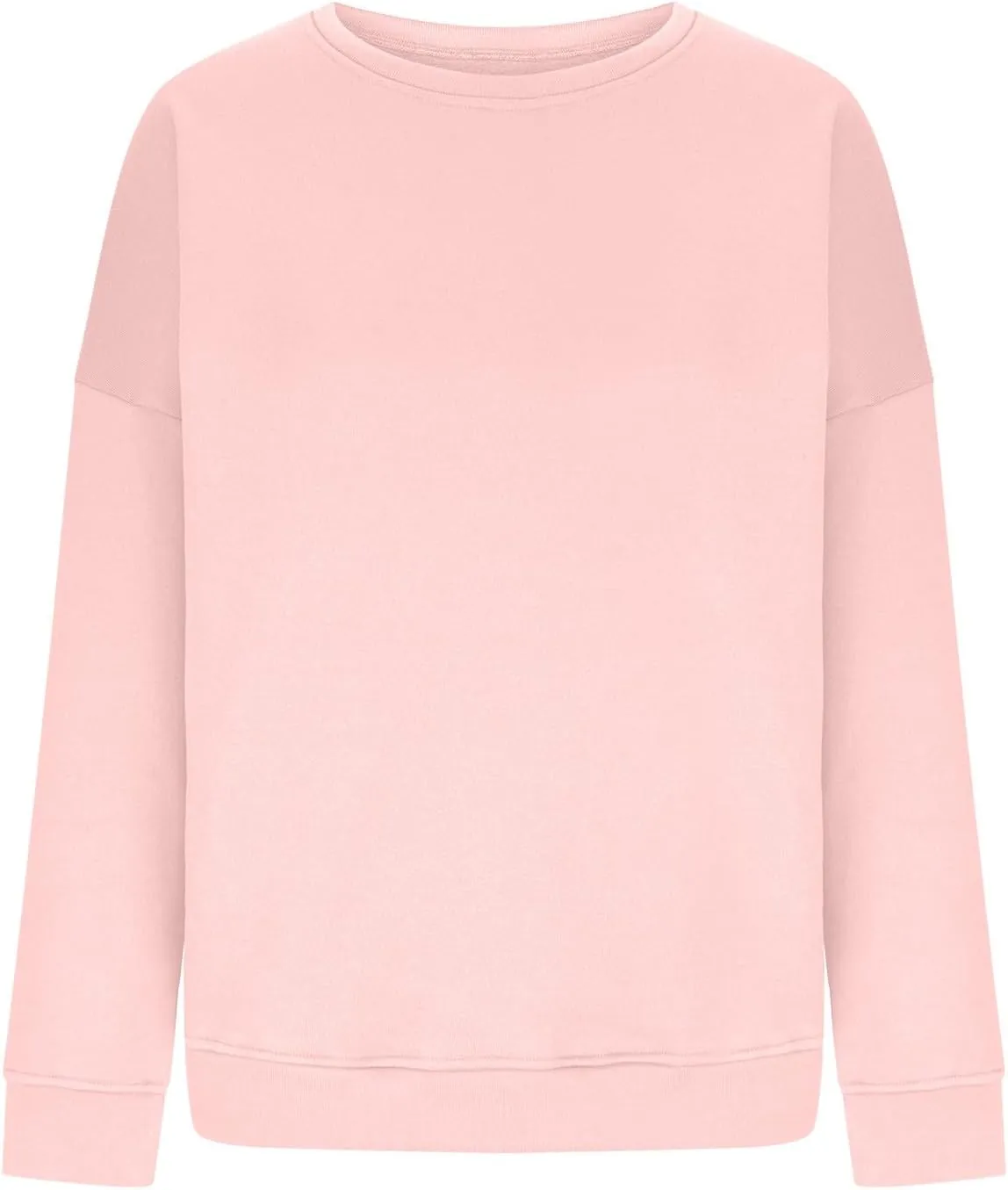 Ceboyel Oversized Sweatshirt for Women Solid Color Crewneck Pullover Tops Long Sleeve Sweaters Fall Fashion Trendy Clothes