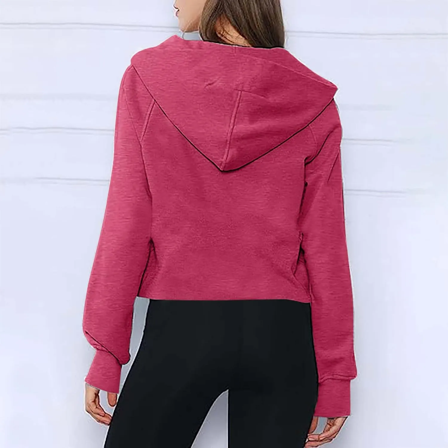 Ceboyel Women Oversized Hoodies 2023 Trendy 1/4 Zip Sweatshirt Pullover Long Sleeve Shirt Y2K Fall Fashion Outfits Clothing