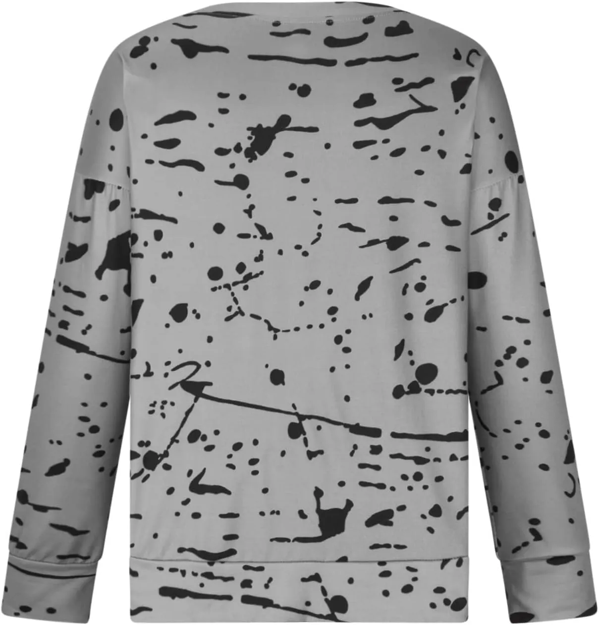 Ceboyel Womens Crew Neck Sweatshirt 2023 Striped Color Block Blouese Shirts Long Sleeve Pullover Tops Fall Fashion Clothes