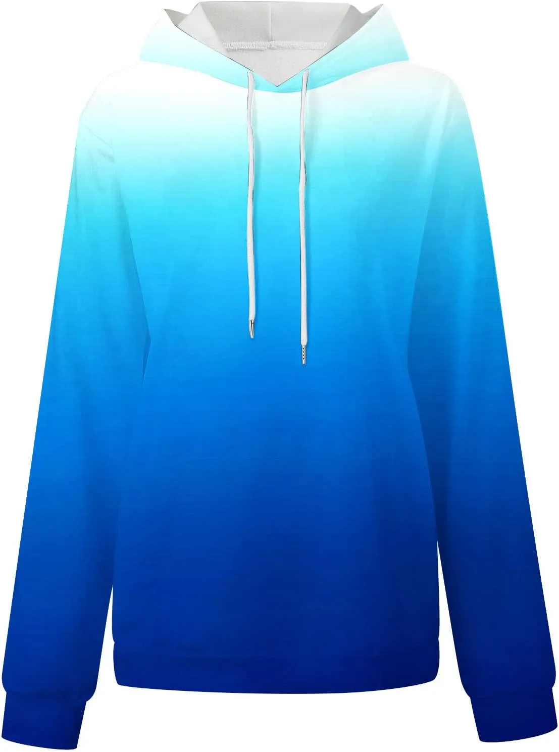 Ceboyel Womens Neon Print Oversized Sweatshirt Drawstring Pullover Sweatshirt Trendy Sweater Tops Fall Fashion Clothes 2023