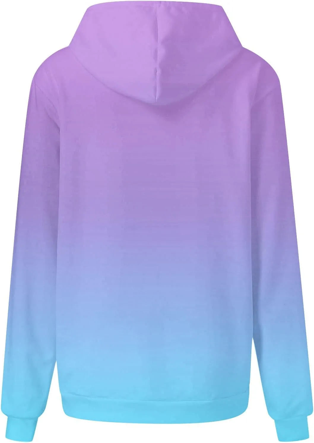 Ceboyel Womens Neon Print Oversized Sweatshirt Drawstring Pullover Sweatshirt Trendy Sweater Tops Fall Fashion Clothes 2023