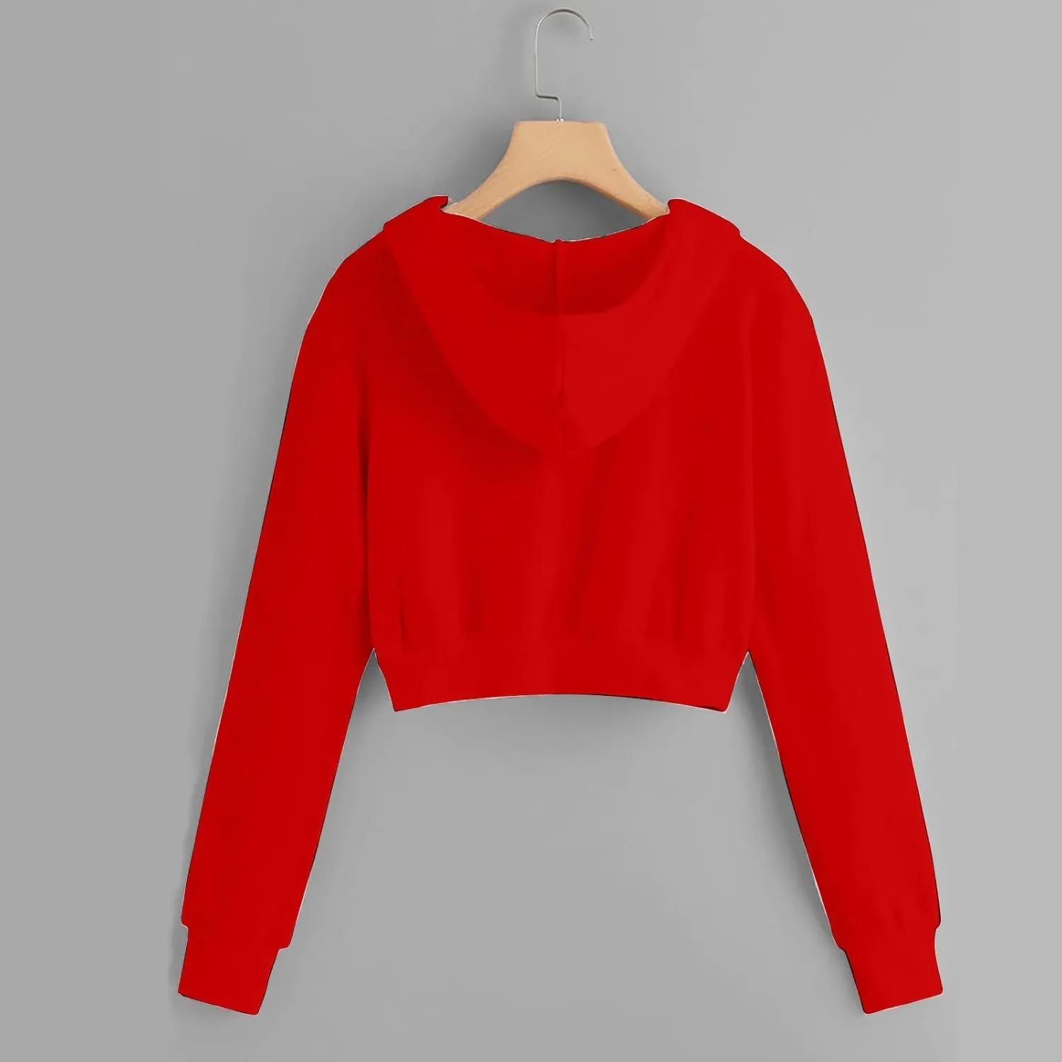 Ceboyel Zip Up Hoodies for Women Cropped Long Sleeve Sweatshirts Jackets Trendy Y2k Crop Tops Teen Girls Clothes 2023