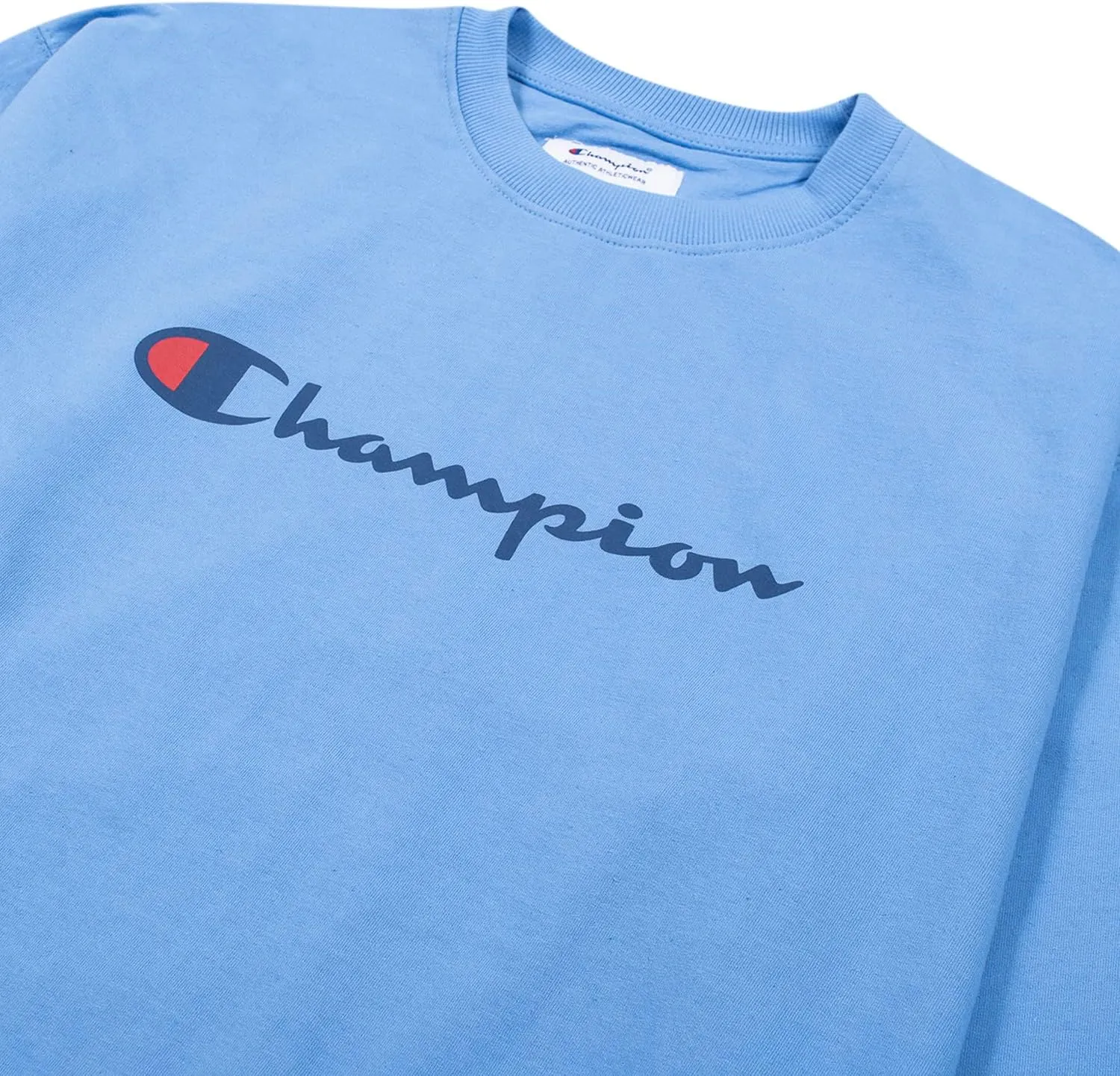 Champion Big and Tall Crewneck Sweatshirt - Cotton Casual Sweatshirt for Men