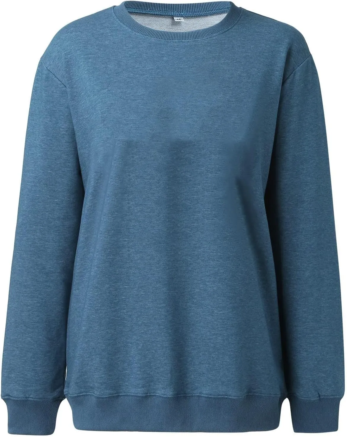 Crew Neck Sweatshirts Women Oversized Fall Sweatshirt Casual Loose Long Sleeve Tops Pullover Cute Y2k Preppy Clothes