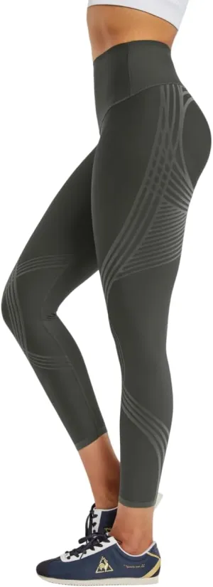 Fanka 7/8 High Waisted Leggings for Women Tummy Control Reversible Wear Body Sculpt Leggings Workout Yoga Pants