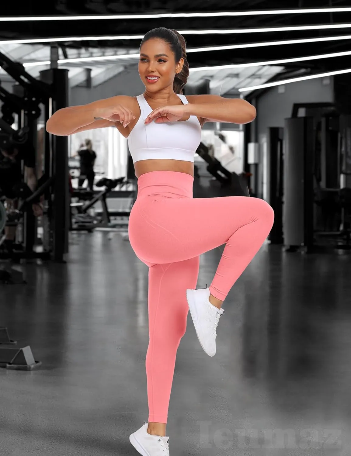 Form Seamless Workout Gym Leggings Scrunch Butt Lifting Leggings for Women High Waist Tummy Control Yoga Pants
