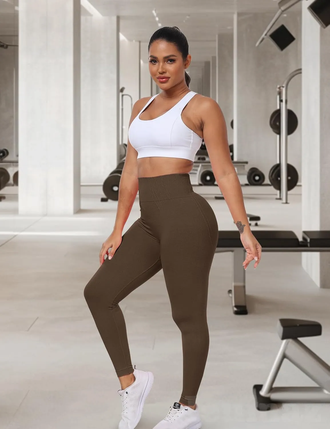 Form Seamless Workout Gym Leggings Scrunch Butt Lifting Leggings for Women High Waist Tummy Control Yoga Pants