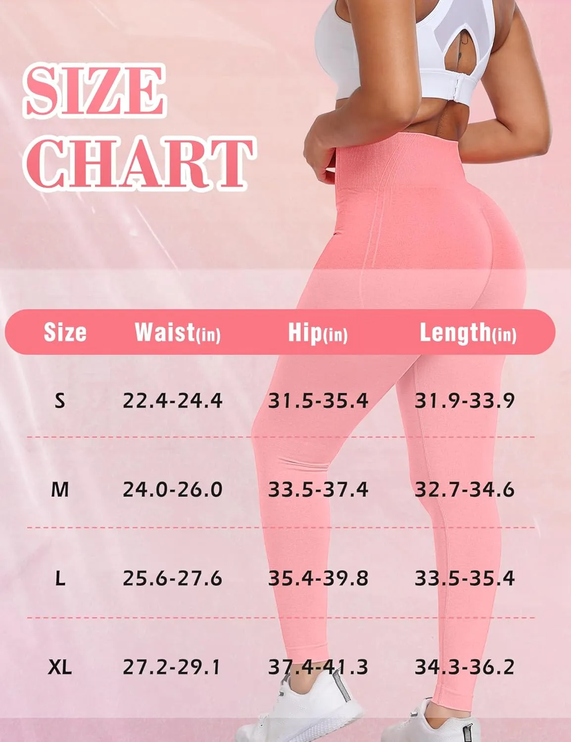 Form Seamless Workout Gym Leggings Scrunch Butt Lifting Leggings for Women High Waist Tummy Control Yoga Pants