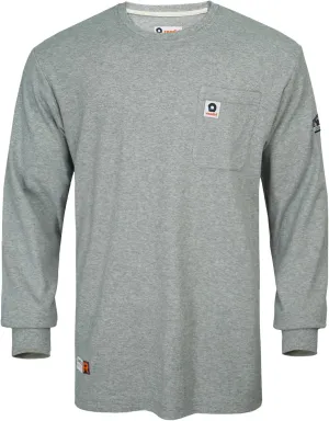 FR Shirts for Men 6.5oz Lightweight Fire Resistant Shirts for Men Long Sleeve NFPA2112/CAT2