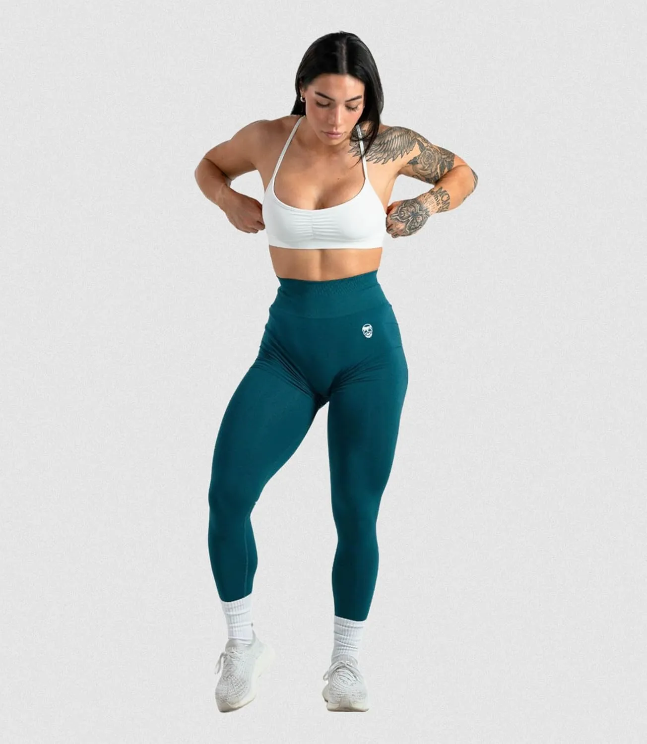 Gymreapers Infinity Seamless Workout Leggings for Women High Waist Seamless Leggings for Exercise Running Active Yoga Pants