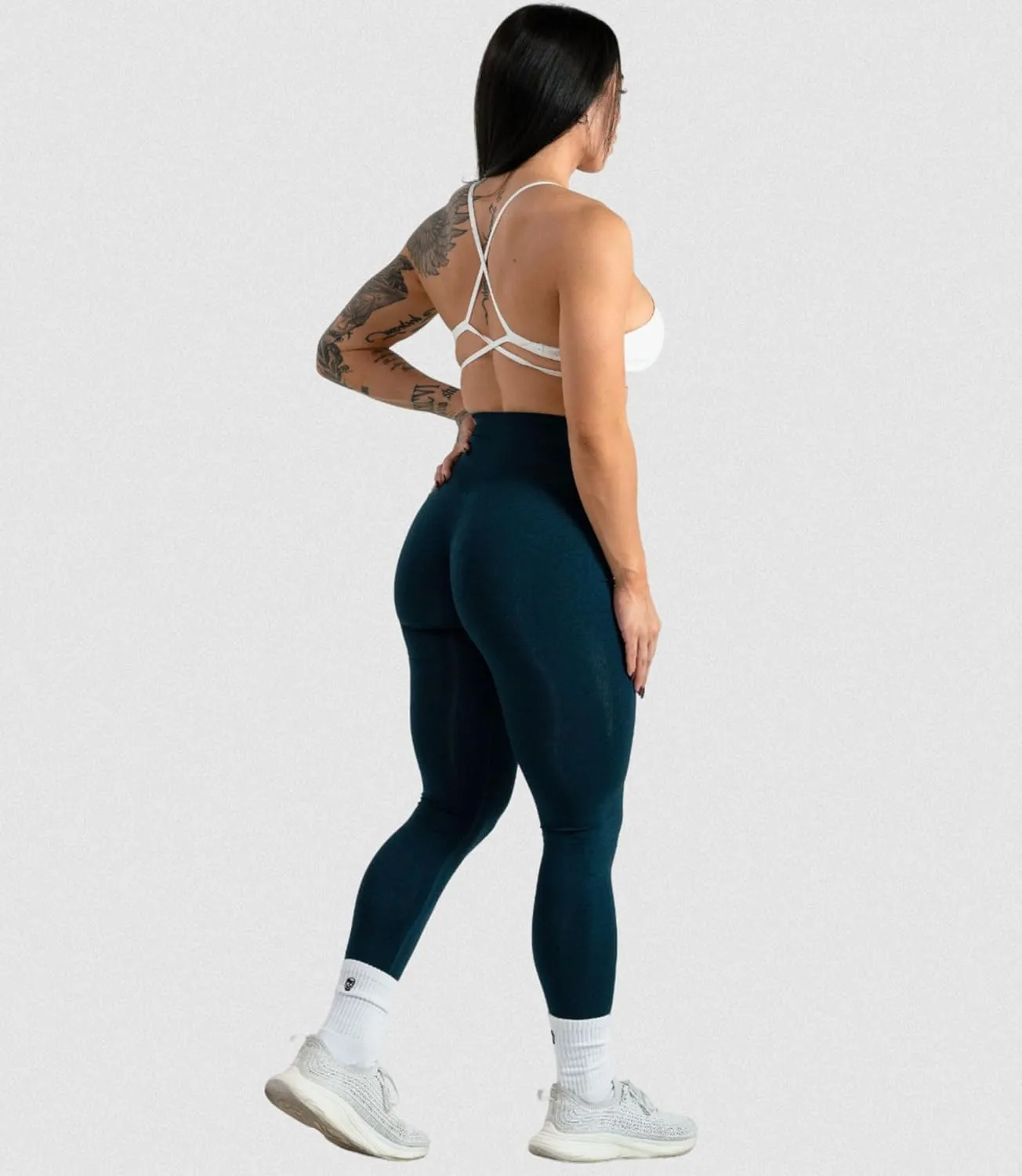 Gymreapers Infinity Seamless Workout Leggings for Women High Waist Seamless Leggings for Exercise Running Active Yoga Pants