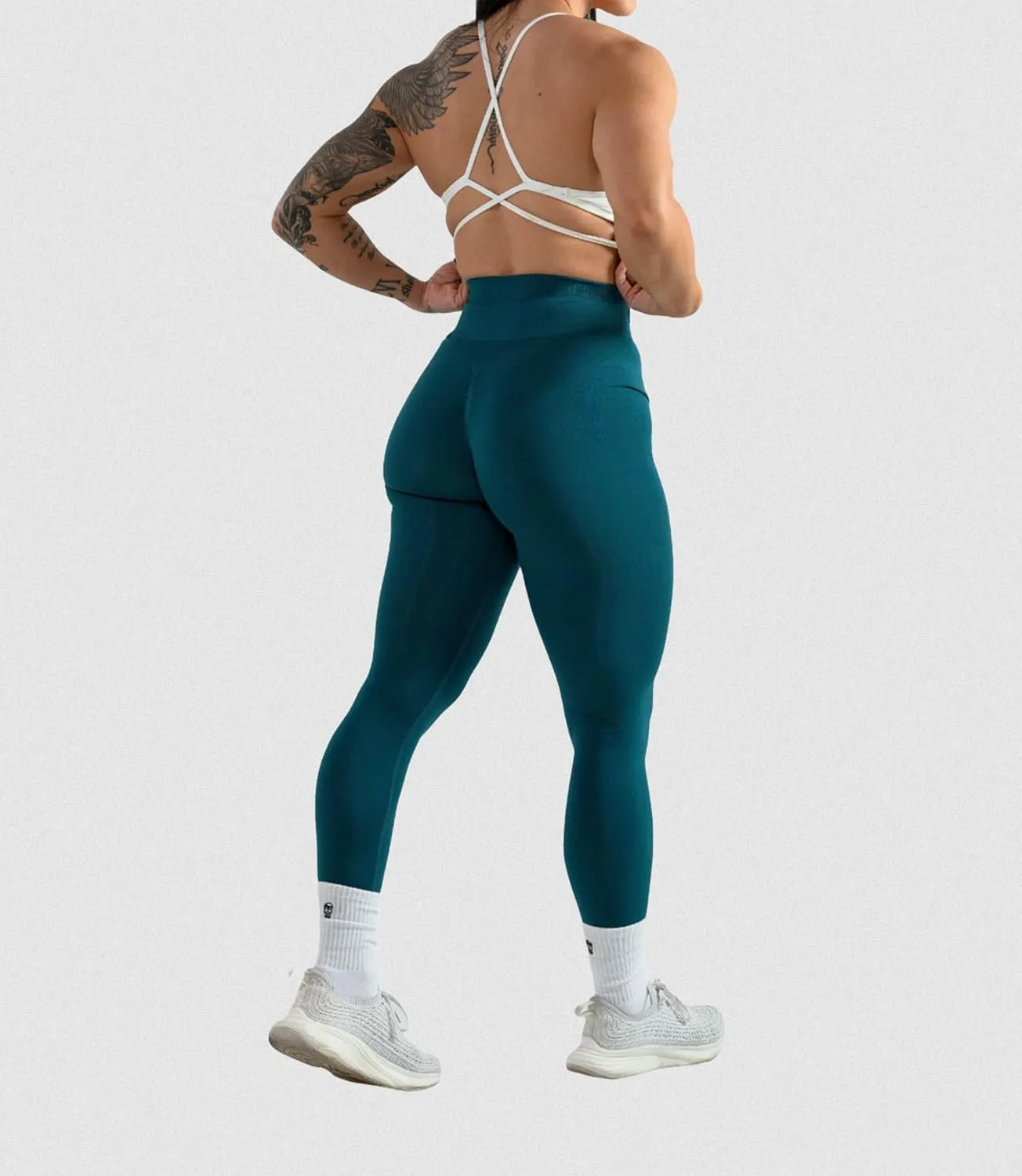 Gymreapers Infinity Seamless Workout Leggings for Women High Waist Seamless Leggings for Exercise Running Active Yoga Pants