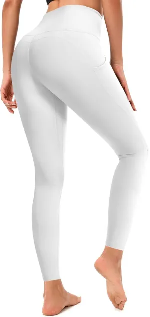 High Waisted Leggings for Women, 7/8 Full Length Buttery Soft Yoga Leggings