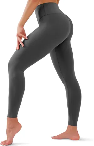 High Waisted Leggings for Women - Tummy Control Yoga Pants for Workout Running Athletic Women's Leggings Plus Size