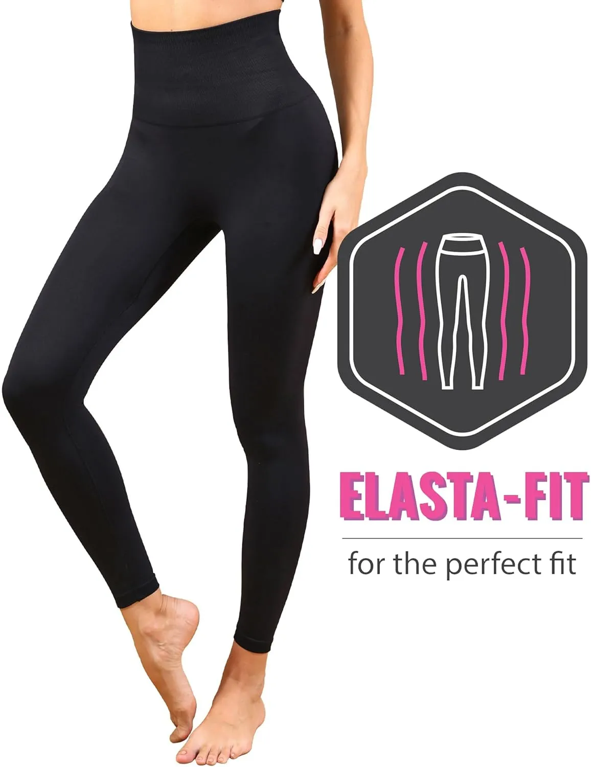 Homma Capri Yoga Pants for Women Scrunch Butt Lifting High Waist Workout Leggings Tummy Control Gym Leggings