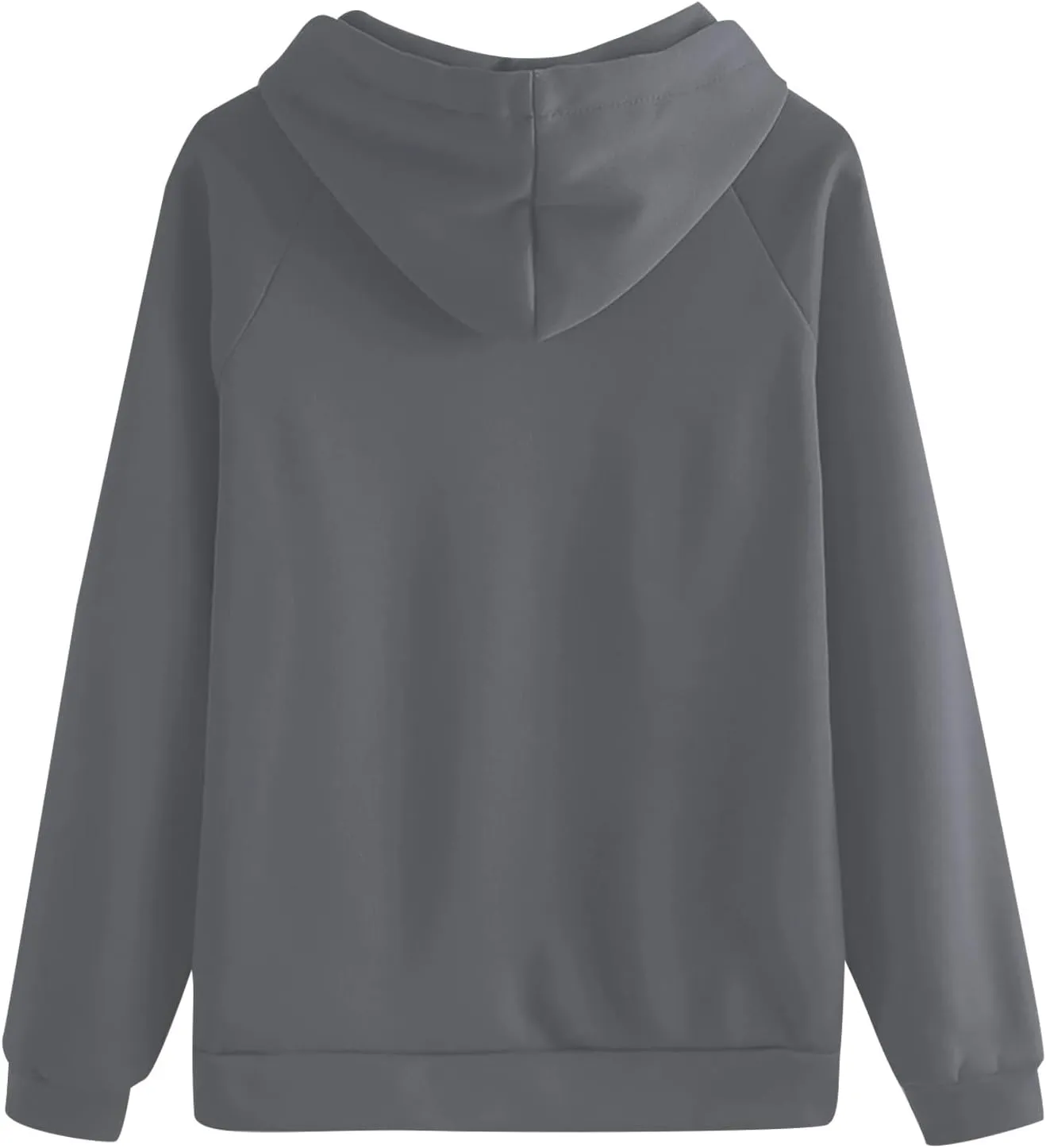 Hoodies for Women Solid Color Oversized Sweatshirts Pullover Winter Fall Comfy Long Sleeve 2024 Trendy Casual Clothes