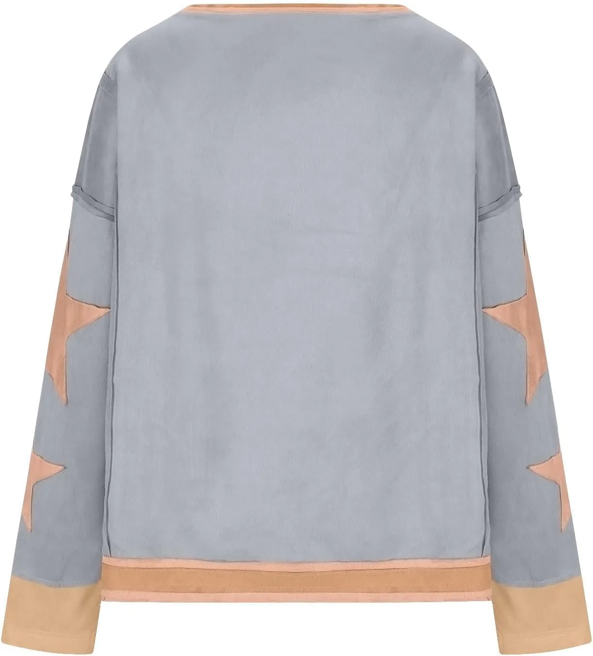 Hvyesh Sweatshirts for Women Crewneck Trendy 2025, Loose, Fall Tops Long Sleeve, FP Dupes, Fashion Cropped Workout Sweatshirt