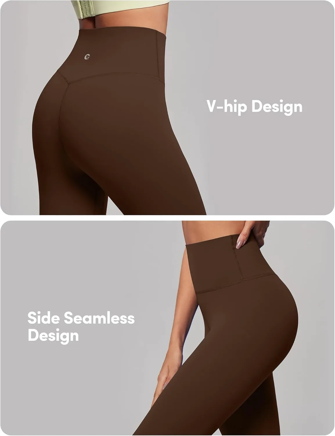 IUGA High Waisted Leggings for Women Tummy Control Buttery Soft Workout Leggings Compression Gym Yoga Leggings