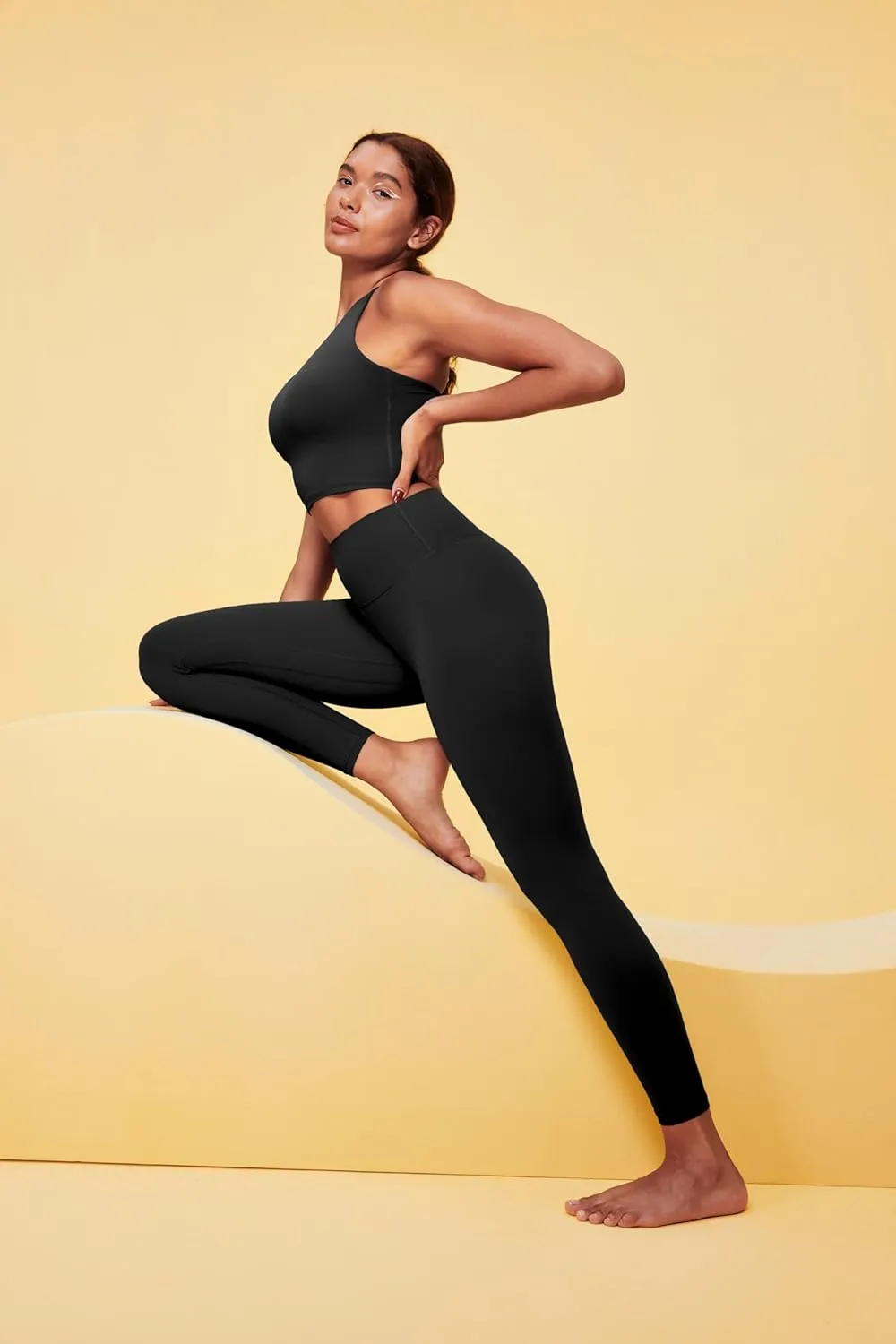 IUGA High Waisted Leggings for Women Tummy Control Buttery Soft Workout Leggings Compression Gym Yoga Leggings