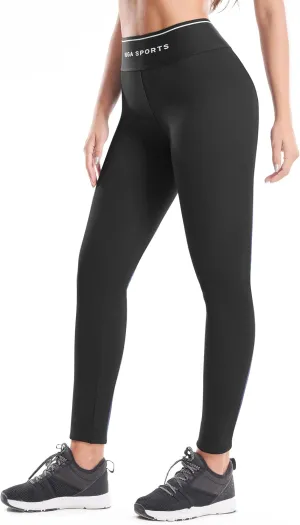 IUGA Thick Fleece Lined Leggings Women High Waist Warm Yoga Pants Winter Workout Thermal Leggings for Women