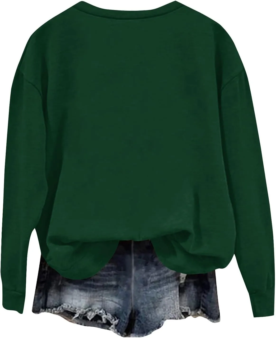 Ladies Long Sleeve Trendy Sweatshirt Dressy Crewneck Tee Casual Fashion Wing Print Tshirt Fall Pollover Trendy Tops