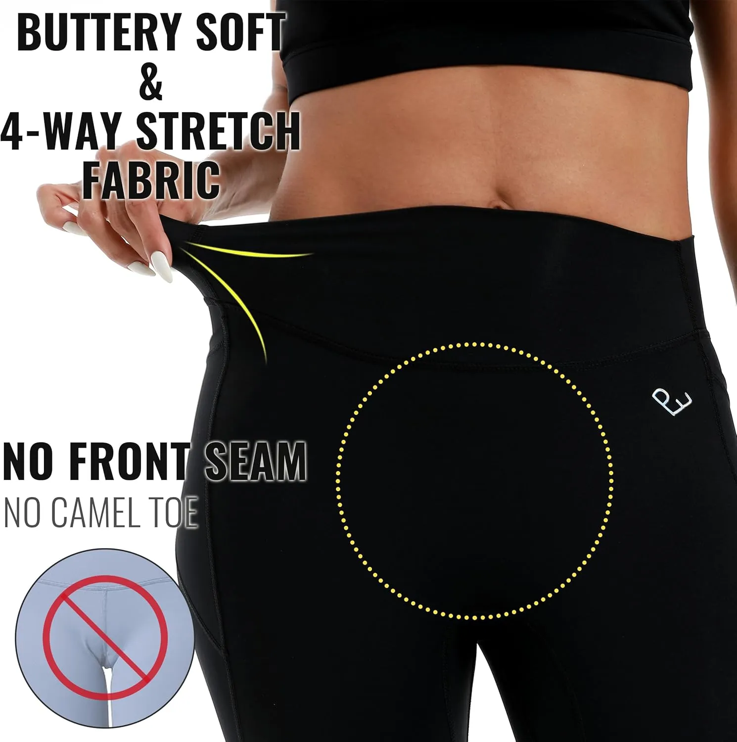 Leggings with Pockets for Women, Tummy Control High Waisted Activewear Leggings, Women's Workout Gym Yoga Pants