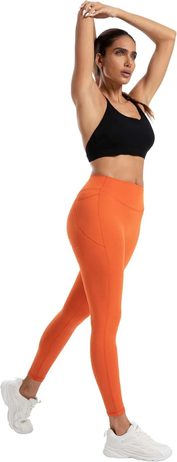 Leggings with Pockets for Women, Tummy Control High Waisted Activewear Leggings, Women's Workout Gym Yoga Pants