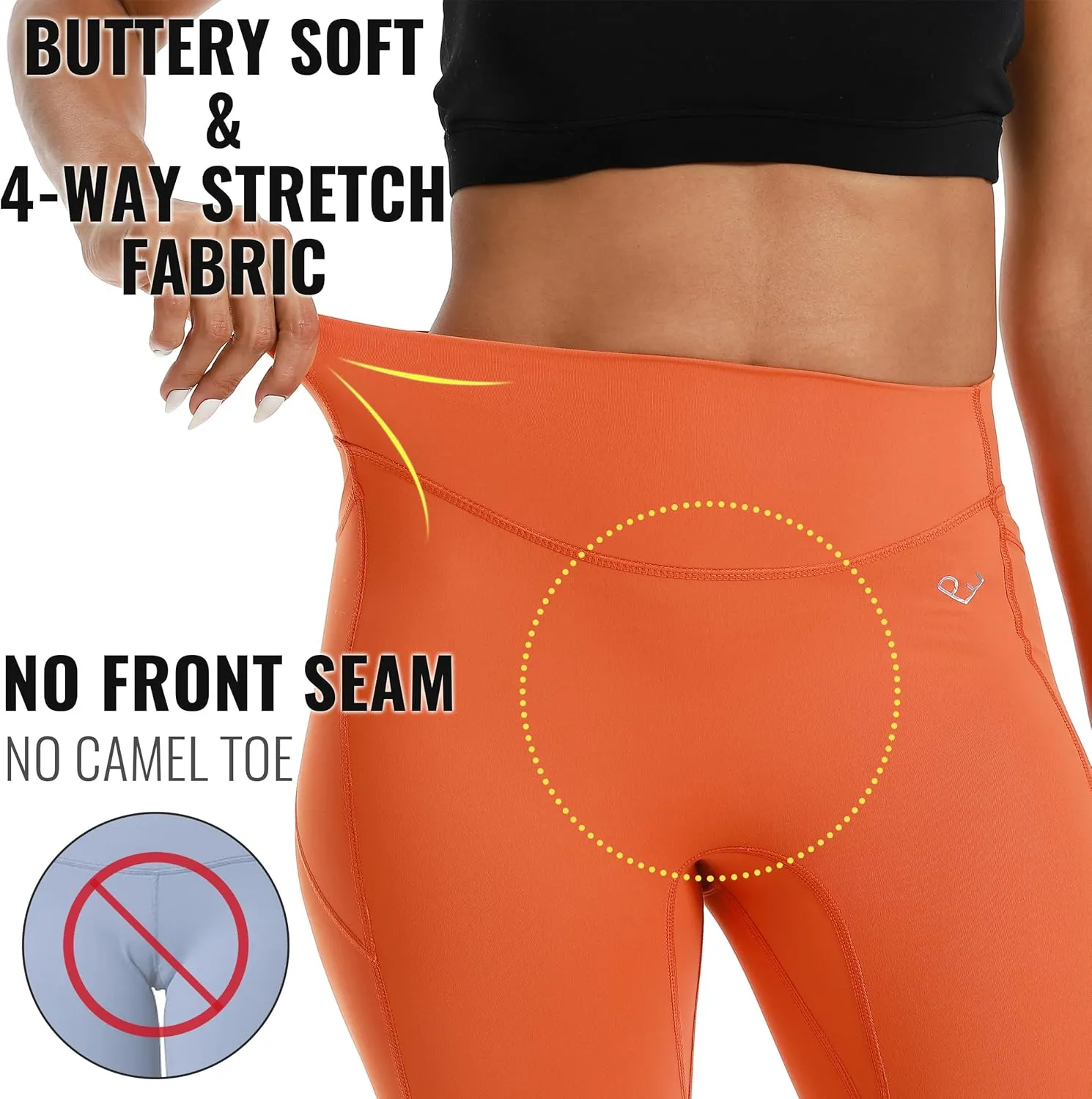 Leggings with Pockets for Women, Tummy Control High Waisted Activewear Leggings, Women's Workout Gym Yoga Pants