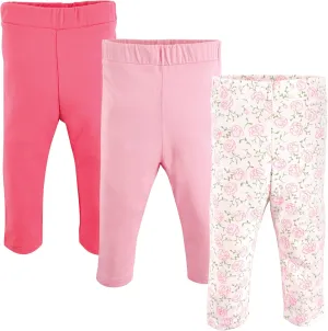 Luvable Friends Girls' Cotton Leggings